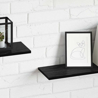 vidaXL Bookshelf Board 3-Tier 4 pcs 80 x 20 x 1.5 cm Engineered Wood