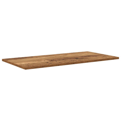 vidaXL Bookshelf Board 4 pcs Brown 80 x 40 x 1.5 cm Engineered Wood