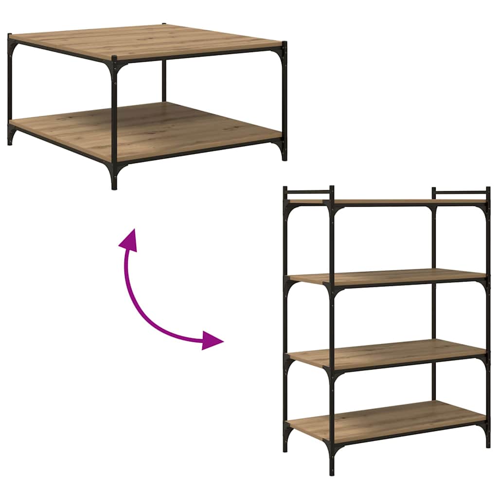 vidaXL Bookshelf Board 3-Tier 4 pcs 80 x 40 x 1.5 cm Engineered Wood