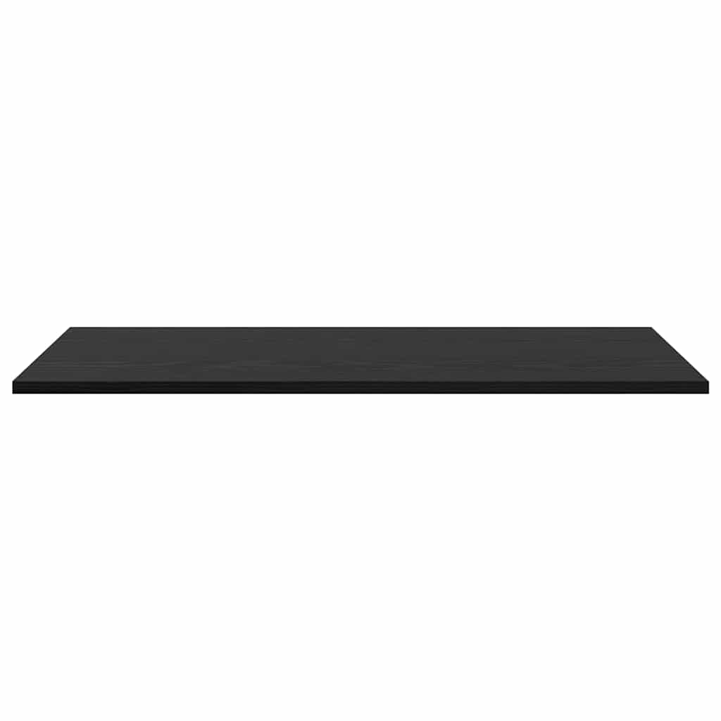 vidaXL Bookshelf Board 4 pcs Black 80 x 40 x 1.5 cm Engineered Wood