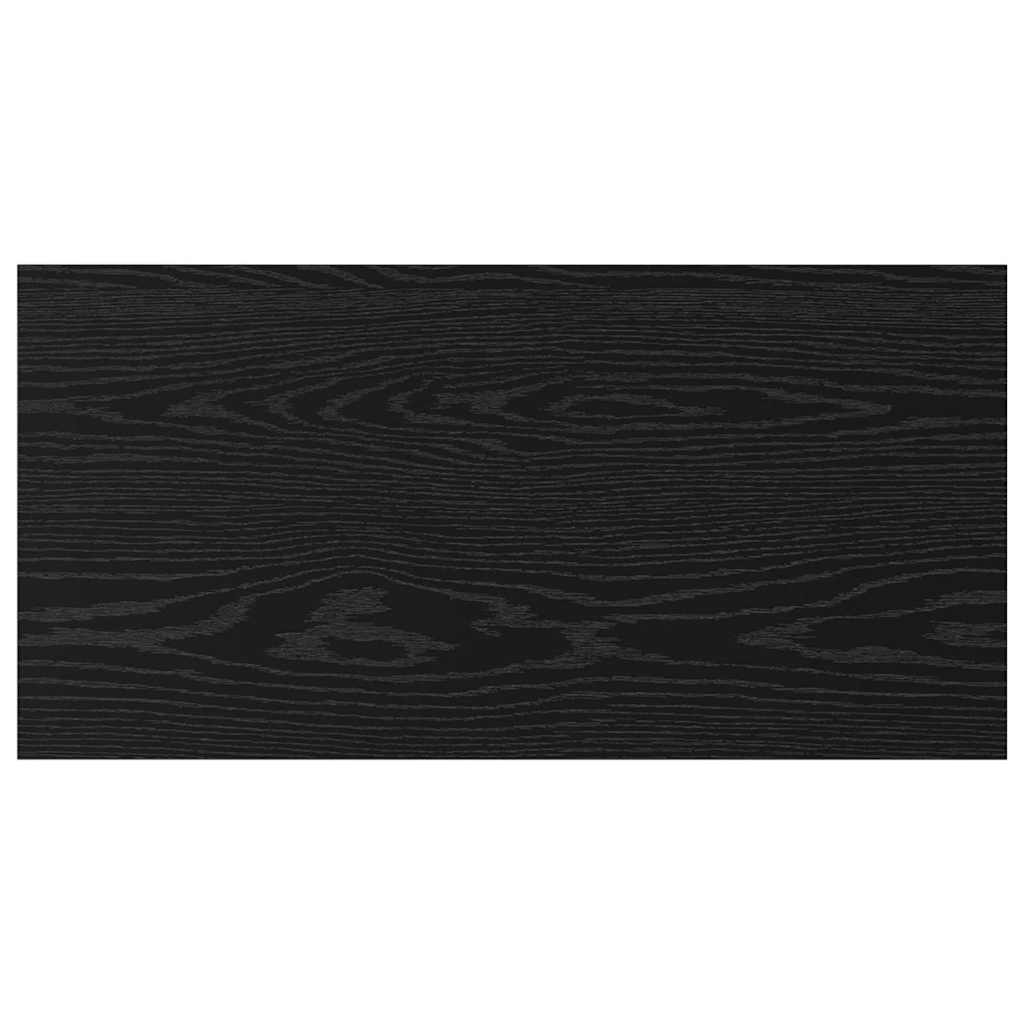 vidaXL Bookshelf Board 4 pcs Black 80 x 40 x 1.5 cm Engineered Wood