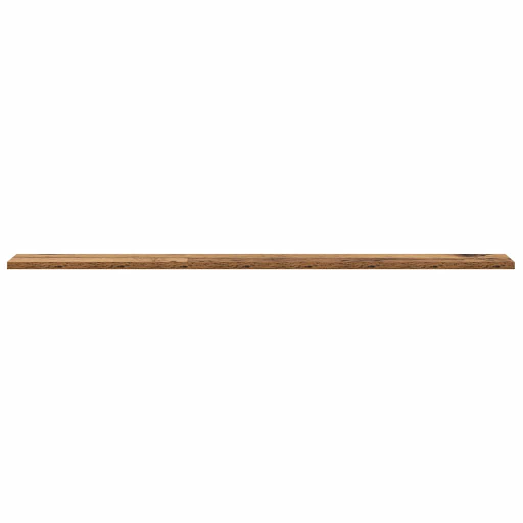 vidaXL Bookshelf Board 4 pcs Brown 100 x 10 x 1.5 cm Engineered Wood