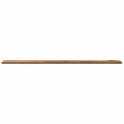 vidaXL Bookshelf Board 4 pcs Brown 100 x 10 x 1.5 cm Engineered Wood