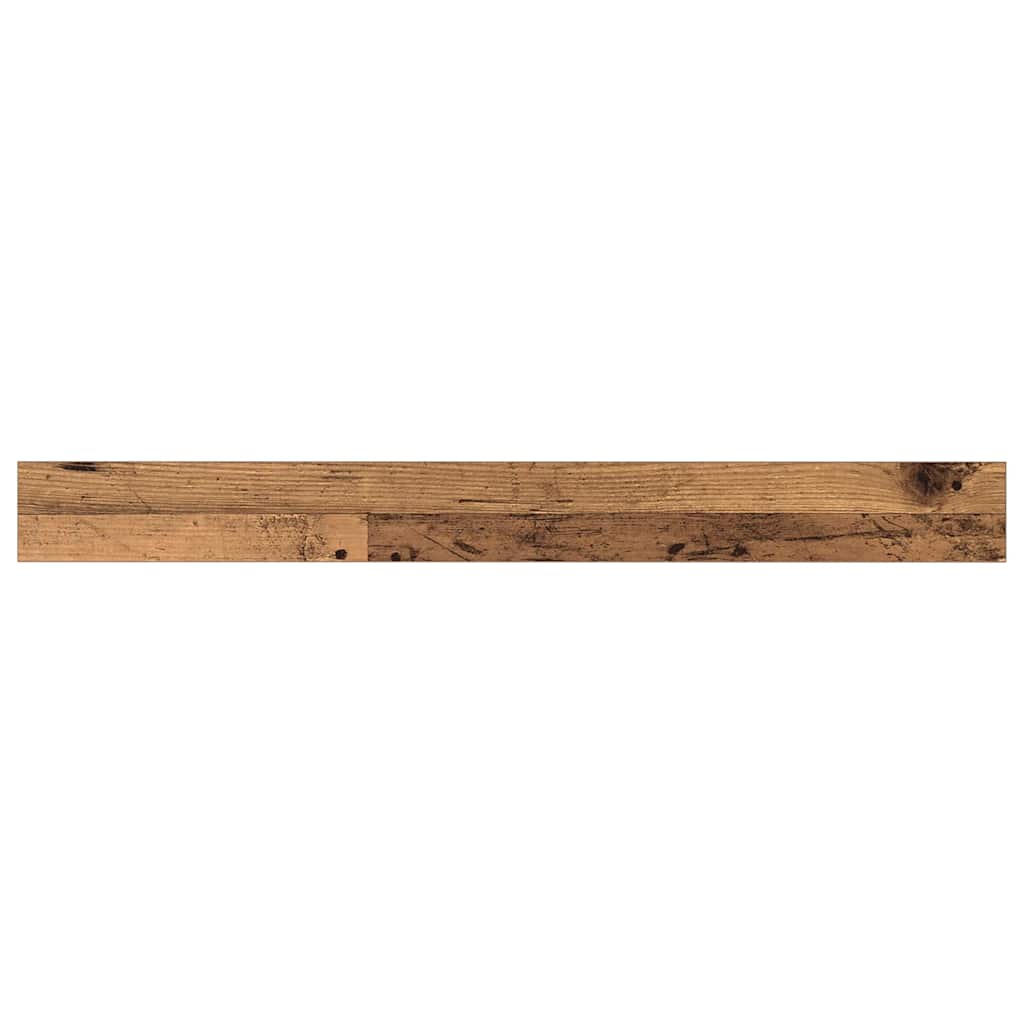vidaXL Bookshelf Board 4 pcs Brown 100 x 10 x 1.5 cm Engineered Wood