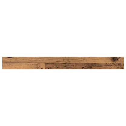 vidaXL Bookshelf Board 4 pcs Brown 100 x 10 x 1.5 cm Engineered Wood