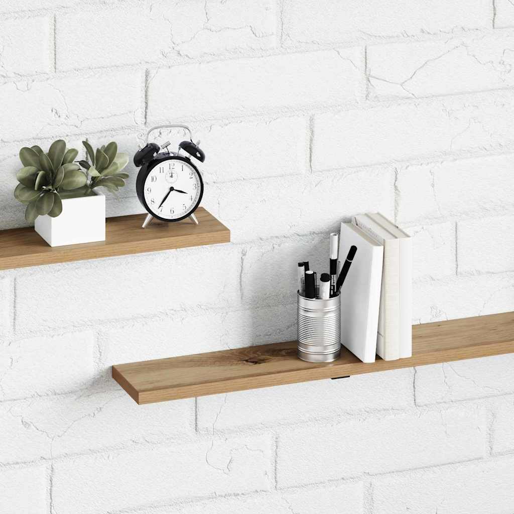 vidaXL Bookshelf Board 3-Tier 4 pcs 100 x 10 x 1.5 cm Engineered Wood