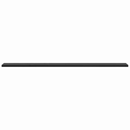 vidaXL Bookshelf Board 4 pcs Black 100 x 10 x 1.5 cm Engineered Wood