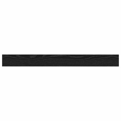vidaXL Bookshelf Board 4 pcs Black 100 x 10 x 1.5 cm Engineered Wood
