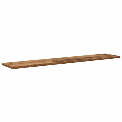 vidaXL Bookshelf Board 4 pcs Brown 100 x 20 x 1.5 cm Engineered Wood