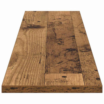 vidaXL Bookshelf Board 4 pcs Brown 100 x 20 x 1.5 cm Engineered Wood