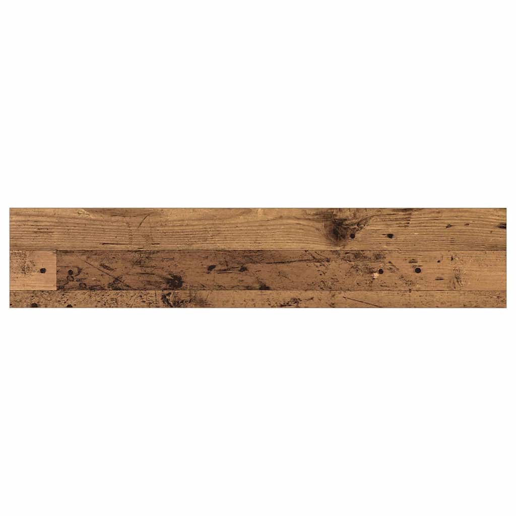 vidaXL Bookshelf Board 4 pcs Brown 100 x 20 x 1.5 cm Engineered Wood