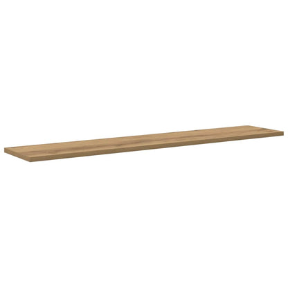 vidaXL Bookshelf Board 3-Tier 4 pcs 100 x 20 x 1.5 cm Engineered Wood
