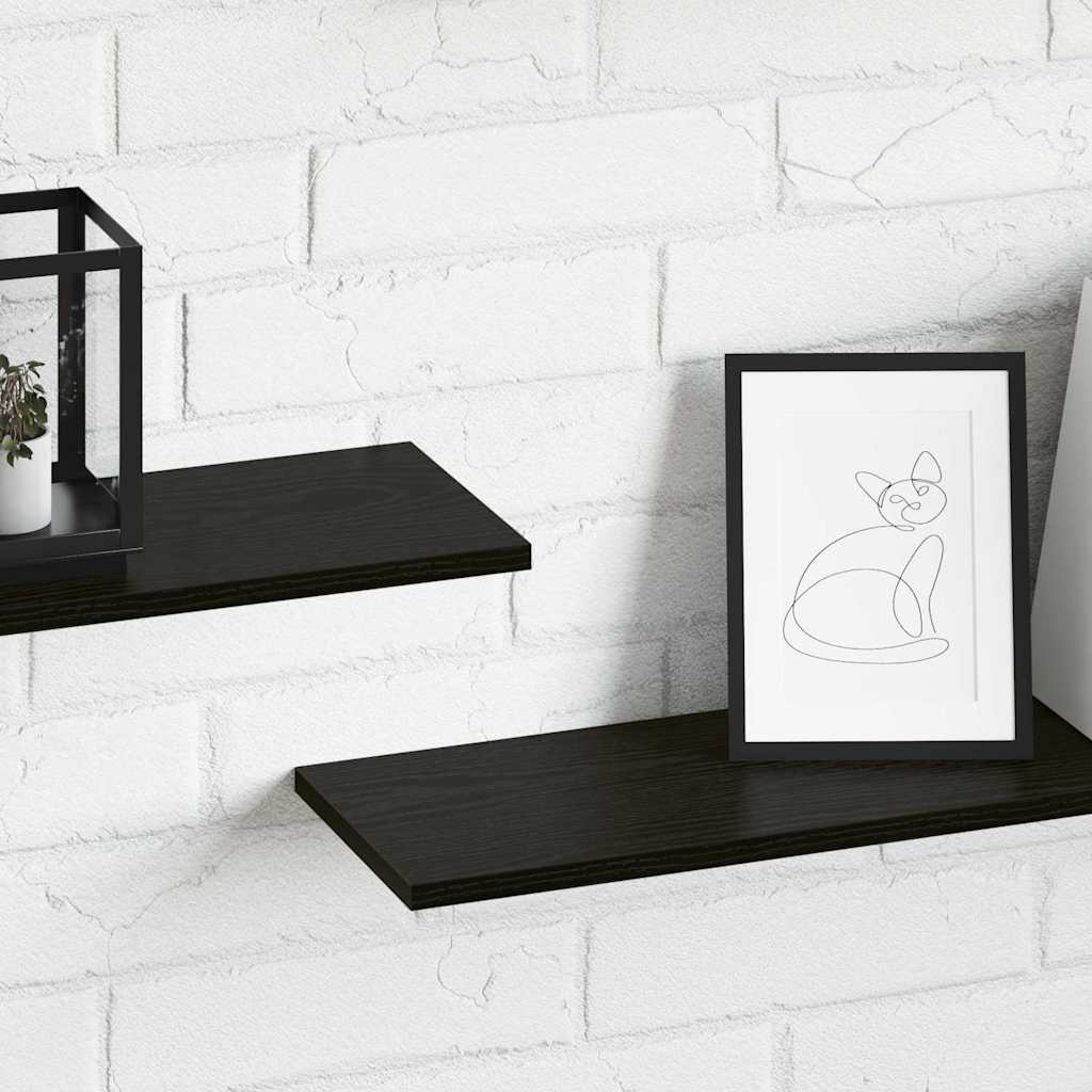 vidaXL Bookshelf Board 3-Tier 4 pcs 100 x 20 x 1.5 cm Engineered Wood