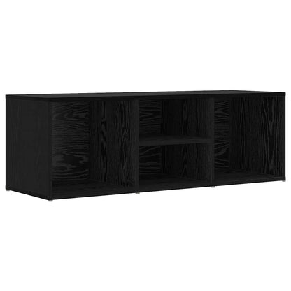 vidaXL Shoe Bench 102 x 35 x 35 cm Engineered Wood Black Oak