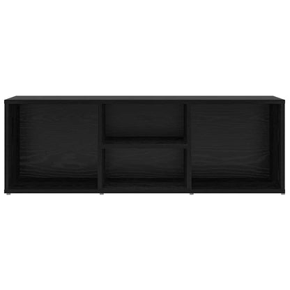 vidaXL Shoe Bench 102 x 35 x 35 cm Engineered Wood Black Oak