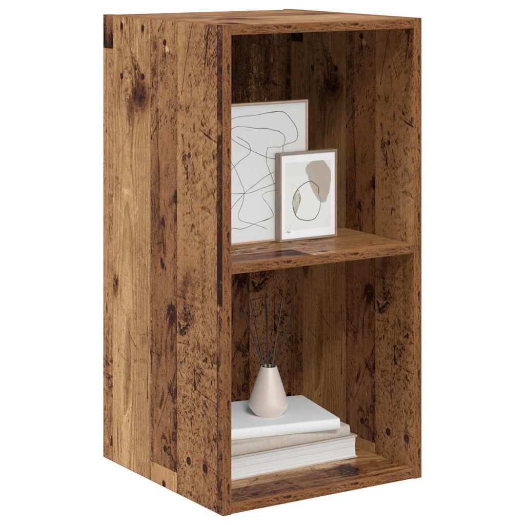 vidaXL TV Cabinet Set Old Wood 37 x 37 x 72 cm Engineered Wood