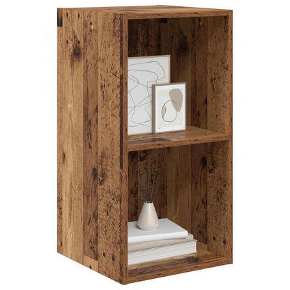 vidaXL TV Cabinet Set Old Wood 37 x 37 x 72 cm Engineered Wood