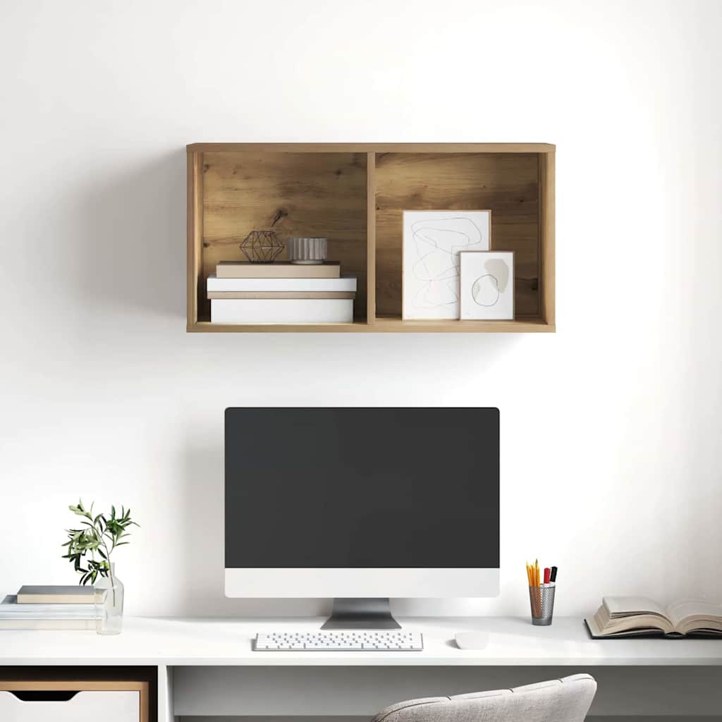 vidaXL TV Cabinet Set 37 x 37 x 72 cm Artisan Oak Engineered Wood