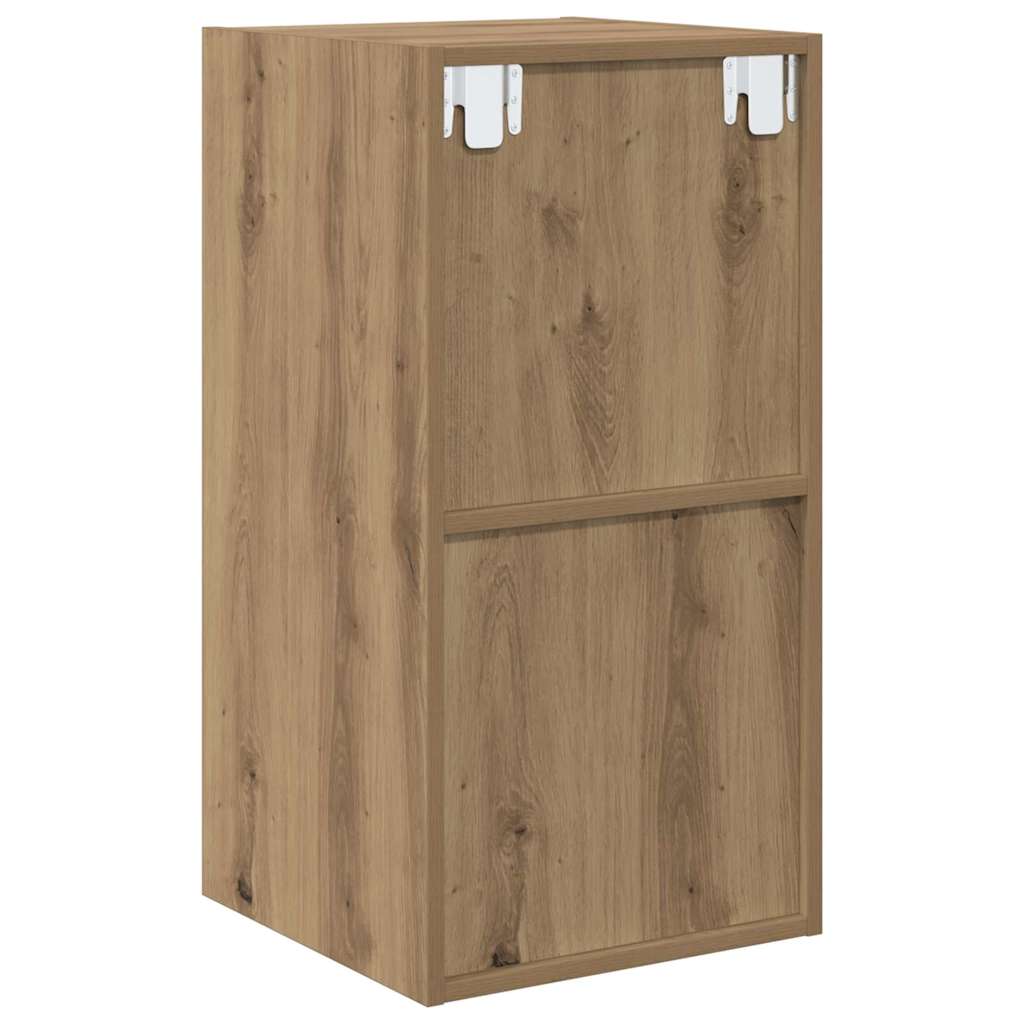 vidaXL TV Cabinet Set 37 x 37 x 72 cm Artisan Oak Engineered Wood