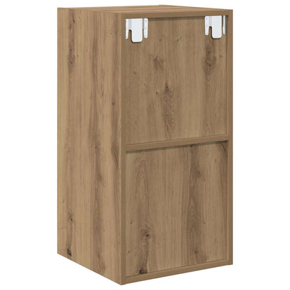 vidaXL TV Cabinet Set 37 x 37 x 72 cm Artisan Oak Engineered Wood
