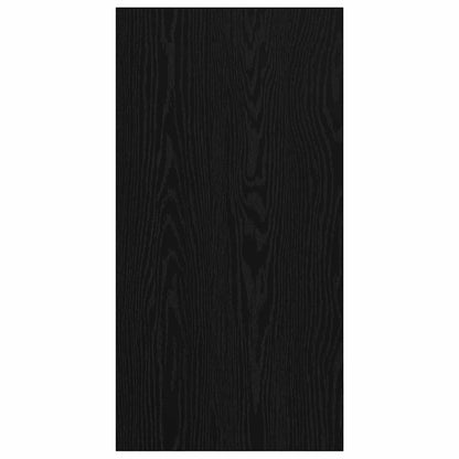 vidaXL TV Cabinet Set Black Oak 37 x 37 x 72 cm Engineered Wood