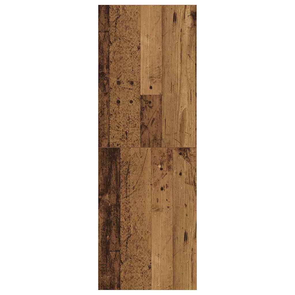 vidaXL TV Cabinet Set Old Wood 37 x 37 x 107 cm Engineered Wood