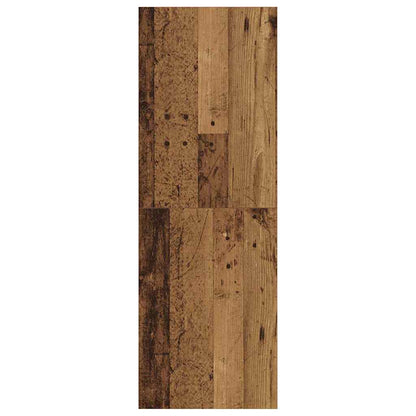 vidaXL TV Cabinet Set Old Wood 37 x 37 x 107 cm Engineered Wood