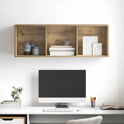 vidaXL TV Cabinet Set 37 x 37 x 107 cm Artisan Oak Engineered Wood