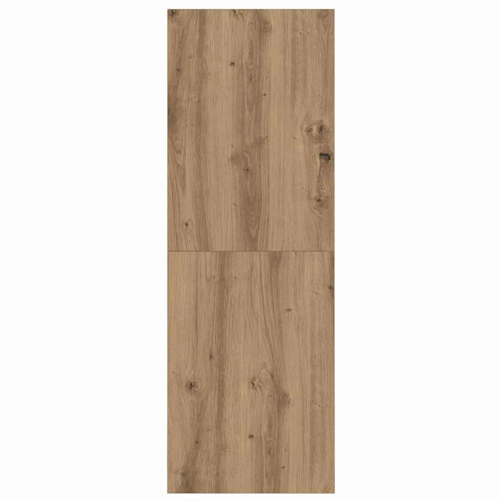 vidaXL TV Cabinet Set 37 x 37 x 107 cm Artisan Oak Engineered Wood