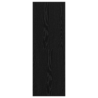 vidaXL TV Cabinet Set Black Oak 37 x 37 x 107 cm Engineered Wood