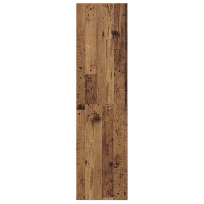 vidaXL TV Cabinet Set Old Wood 37 x 37 x 142.5 cm Engineered Wood