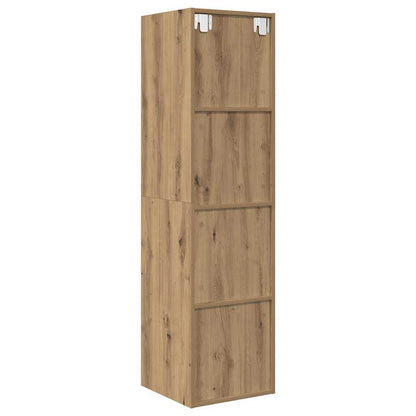 vidaXL TV Cabinet Set 37 x 37 x 142.5 cm Artisan Oak Engineered Wood