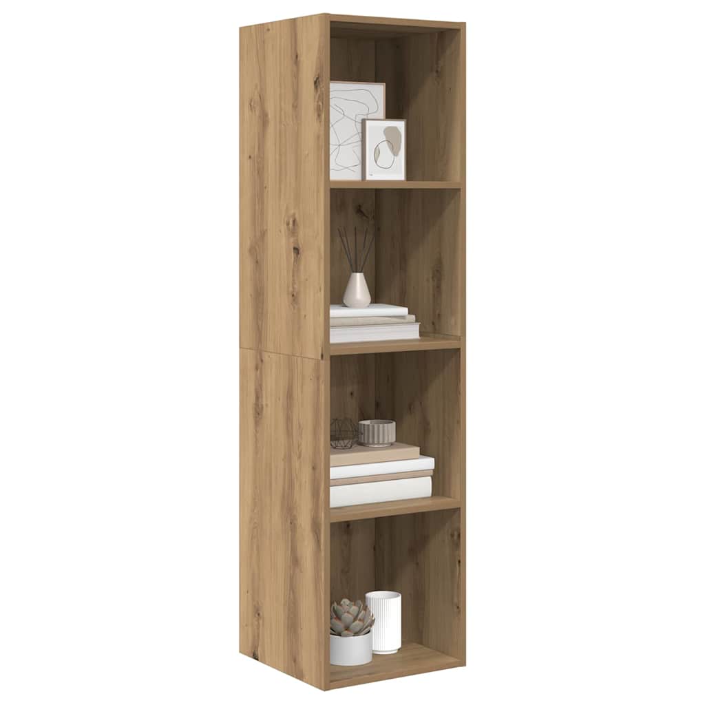 vidaXL TV Cabinet Set 37 x 37 x 142.5 cm Artisan Oak Engineered Wood