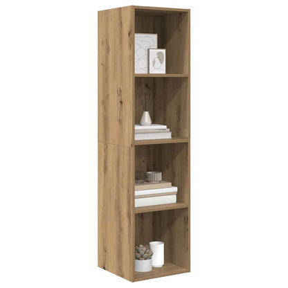 vidaXL TV Cabinet Set 37 x 37 x 142.5 cm Artisan Oak Engineered Wood
