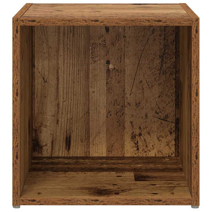 vidaXL TV Cabinet Set 2 pcs Old Wood 37 x 35 x 37.5 cm Engineered Wood
