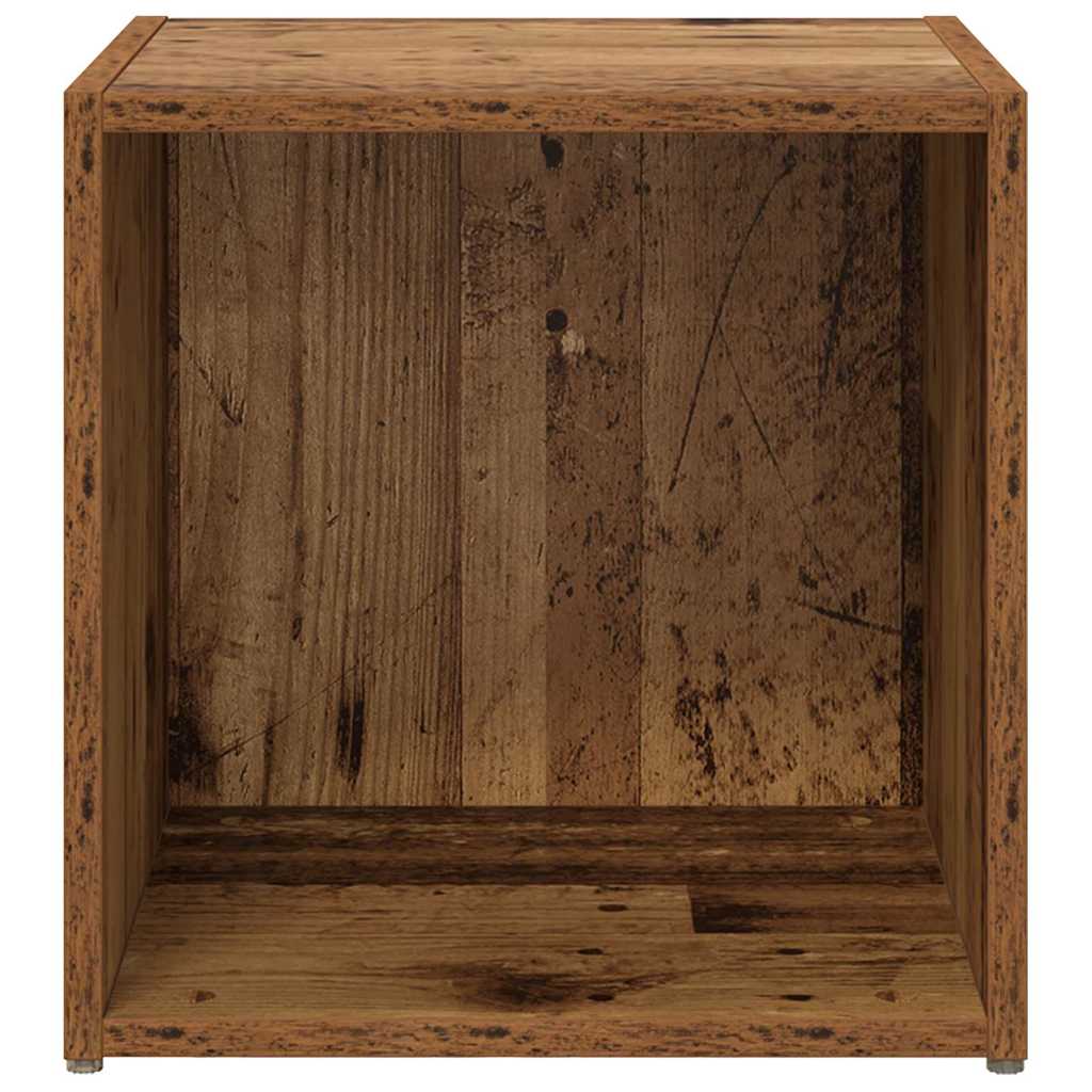 vidaXL TV Cabinet Set 4 pcs Old Wood 37 x 35 x 37.5 cm Engineered Wood