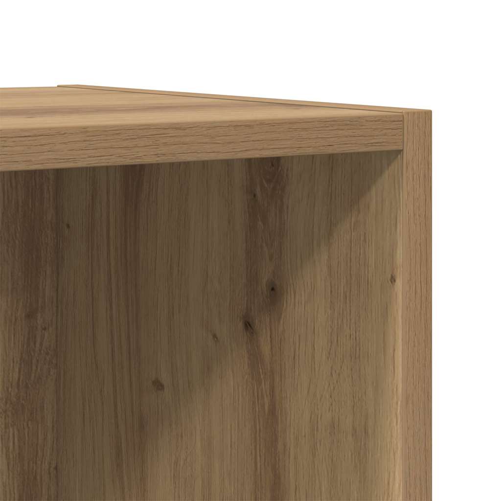 vidaXL TV Cabinet Set 2 pcs Artisan Oak Engineered Wood