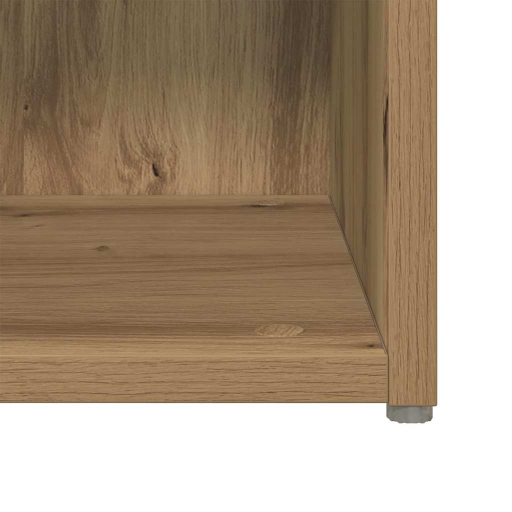 vidaXL TV Cabinet Set 2 pcs Artisan Oak Engineered Wood