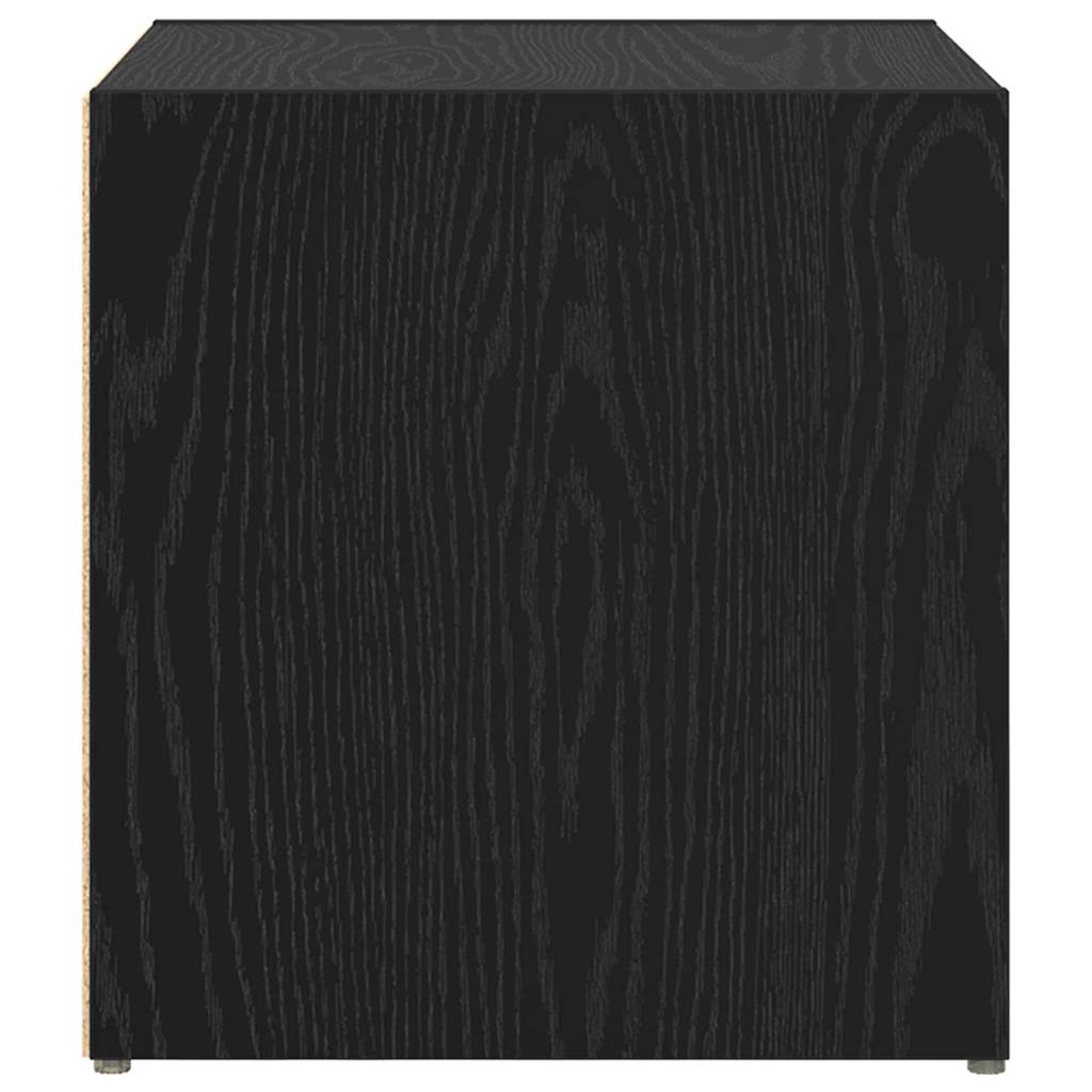 vidaXL TV Cabinet Set 4 pcs Black 37 x 35 x 37.5 cm Engineered Wood