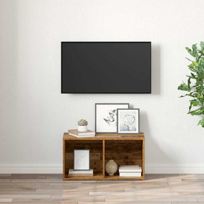vidaXL TV Cabinet Set Brown 72 x 35 x 37 cm Engineered Wood