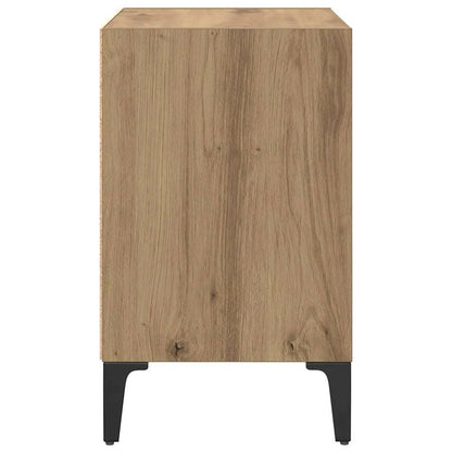 vidaXL Bedside Cabinet Artisan Oak 40 x 30 x 50 cm Engineered Wood