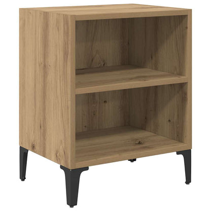 vidaXL Bedside Cabinet 2 pcs Artisan Oak 40 x 30 x 50 cm