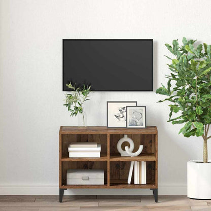 vidaXL TV Cabinet Set Wall-mounted Brown Engineered Wood