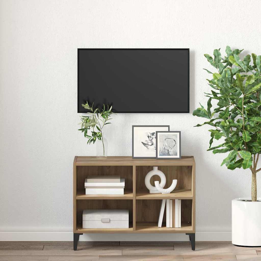 vidaXL TV Cabinet Set Brown Engineered Wood