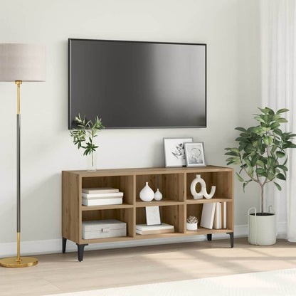 vidaXL TV Cabinet Set 103.5 x 30 x 50 cm Brown Engineered Wood