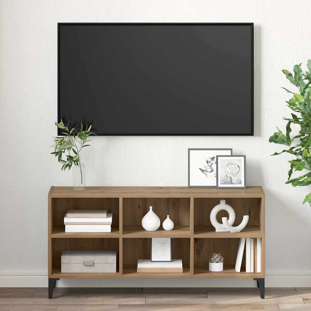 vidaXL TV Cabinet Set 103.5 x 30 x 50 cm Brown Engineered Wood