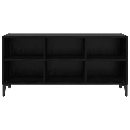 vidaXL TV Cabinet Set Black 103.5 x 30 x 50 cm Engineered Wood