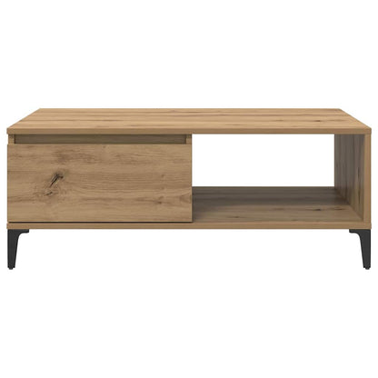 vidaXL Coffee Table Artisan oak 90 x 60 x 35 cm Engineered Wood