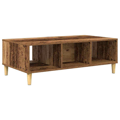 vidaXL Coffee Table Old Wood 102 x 55 x 35 cm Engineered Wood