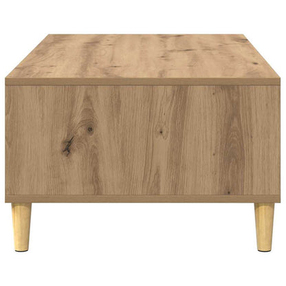 vidaXL Coffee Table Artisan Oak 102 x 55 x 35 cm Engineered Wood